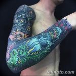 фото Синие тату от 18.10.2017 №194 - Blue Tattoos - tatufoto.com