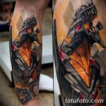 фото Тату в стиле аниме от 21.10.2017 №002 - Tattoo in the style of anime - tatufoto.com