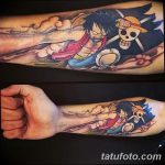 фото Тату в стиле аниме от 21.10.2017 №012 - Tattoo in the style of anime - tatufoto.com