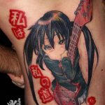 фото Тату в стиле аниме от 21.10.2017 №017 - Tattoo in the style of anime - tatufoto.com