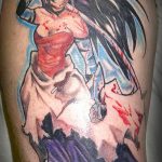 фото Тату в стиле аниме от 21.10.2017 №029 - Tattoo in the style of anime - tatufoto.com
