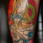 фото Тату в стиле аниме от 21.10.2017 №039 - Tattoo in the style of anime - tatufoto.com