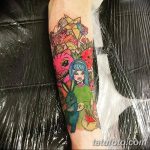 фото Тату в стиле аниме от 21.10.2017 №052 - Tattoo in the style of anime - tatufoto.com