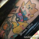 фото Тату в стиле аниме от 21.10.2017 №058 - Tattoo in the style of anime - tatufoto.com