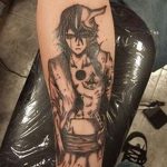 фото Тату в стиле аниме от 21.10.2017 №061 - Tattoo in the style of anime - tatufoto.com