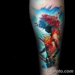 фото Тату в стиле аниме от 21.10.2017 №067 - Tattoo in the style of anime - tatufoto.com