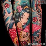 фото Тату в стиле аниме от 21.10.2017 №075 - Tattoo in the style of anime - tatufoto.com