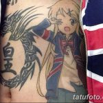 фото Тату в стиле аниме от 21.10.2017 №093 - Tattoo in the style of anime - tatufoto.com