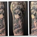 фото Тату в стиле аниме от 21.10.2017 №096 - Tattoo in the style of anime - tatufoto.com