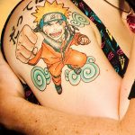 фото Тату в стиле аниме от 21.10.2017 №099 - Tattoo in the style of anime - tatufoto.com