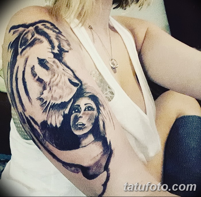 фото Тату со значением силы от 24.10.2017 №039 — Tattoo with strength value — tatufoto.com