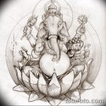 фото Эскизы индийских тату от 09.10.2017 №028 - Sketches of Indian tattoos - tatufoto.com