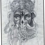 фото Эскизы индийских тату от 09.10.2017 №138 - Sketches of Indian tattoos - tatufoto.com