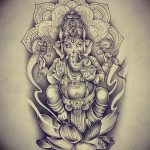 фото Эскизы индийских тату от 09.10.2017 №175 - Sketches of Indian tattoos - tatufoto.com