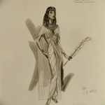фото Эскизы тату Нефертити от 02.10.2017 №021 - Sketches of Nefertiti - tatufoto.com