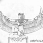 фото Эскизы тату Нефертити от 02.10.2017 №061 - Sketches of Nefertiti - tatufoto.com