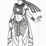 фото Эскизы тату Нефертити от 02.10.2017 №085 - Sketches of Nefertiti - tatufoto.com