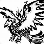 фото Эскизы тату орёл от 21.10.2017 №053 - Sketches of an eagle tattoo - tatufoto.com
