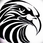 фото Эскизы тату орёл от 21.10.2017 №078 - Sketches of an eagle tattoo - tatufoto.com