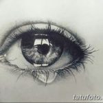 фото Эскизы тату слеза под глазом от 10.10.2017 №022 - Sketches of a tear - tatufoto.com