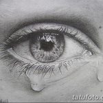 фото Эскизы тату слеза под глазом от 10.10.2017 №038 - Sketches of a tear - tatufoto.com