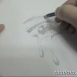 фото Эскизы тату слеза под глазом от 10.10.2017 №067 - Sketches of a tear - tatufoto.com