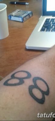 фото нацистские тату 88 от 28.10.2017 №003 — Nazi tattoos 88 — tatufoto.com