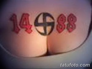 фото нацистские тату 88 от 28.10.2017 №014 - Nazi tattoos 88 - tatufoto.com
