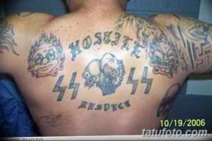 фото нацистские тату 88 от 28.10.2017 №019 - Nazi tattoos 88 - tatufoto.com
