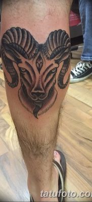 фото тату Овен от 21.10.2017 №006 — tattoo Aries — tatufoto.com