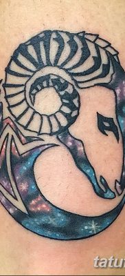 фото тату Овен от 21.10.2017 №009 — tattoo Aries — tatufoto.com
