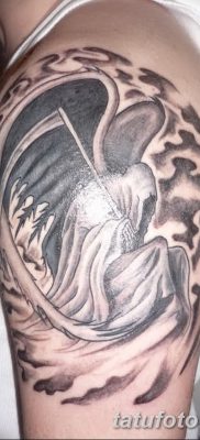 фото тату ангел смерти от 28.10.2017 №012 — angel death tattoo — tatufoto.com