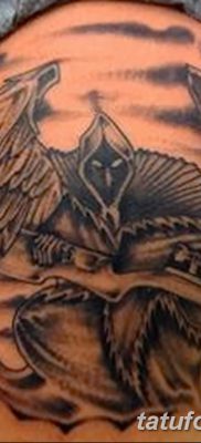 фото тату ангел смерти от 28.10.2017 №014 — angel death tattoo — tatufoto.com