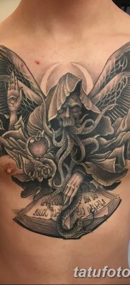 фото тату ангел смерти от 28.10.2017 №051 — angel death tattoo — tatufoto.com