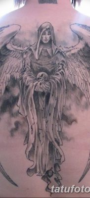 фото тату ангел смерти от 28.10.2017 №055 — angel death tattoo — tatufoto.com