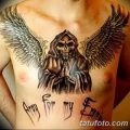 фото тату ангел смерти от 28.10.2017 №062 - angel death tattoo - tatufoto.com