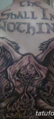фото тату ангел смерти от 28.10.2017 №063 — angel death tattoo — tatufoto.com