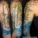 фото тату бамбук от 18.10.2017 №035 - tattoo bamboo - tatufoto.com