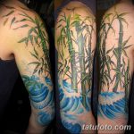 фото тату бамбук от 18.10.2017 №071 - tattoo bamboo - tatufoto.com