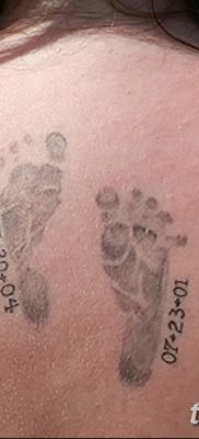 фото тату даты рождения от 11.10.2017 №165 — Date of birth tattoo — tatufoto.com