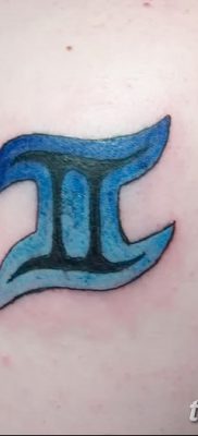фото тату знак зодиака Близнецы от 21.10.2017 №021 — tattoo sign of the zodiac Gemini