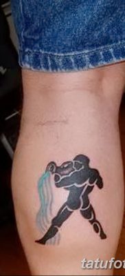 фото тату знак зодиака Водолей от 21.10.2017 №007 — tattoo sign of the zodiac Aquarius