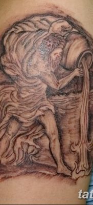 фото тату знак зодиака Водолей от 21.10.2017 №015 — tattoo sign of the zodiac Aquarius