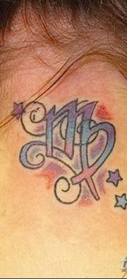 фото тату знак зодиака Дева от 21.10.2017 №016 — tattoo sign of the zodiac Virgo