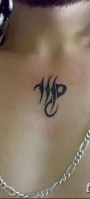 фото тату знак зодиака Дева от 21.10.2017 №023 — tattoo sign of the zodiac Virgo