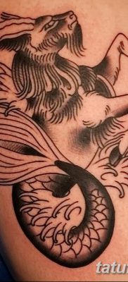 фото тату знак зодиака Козерог от 21.10.2017 №004 — tattoo sign of the zodiac Capricorn