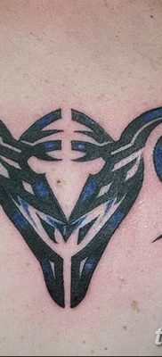 фото тату знак зодиака Козерог от 21.10.2017 №010 — tattoo sign of the zodiac Capricorn