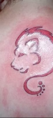 фото тату знак зодиака Лев от 21.10.2017 №019 — tattoo sign of the zodiac Leo