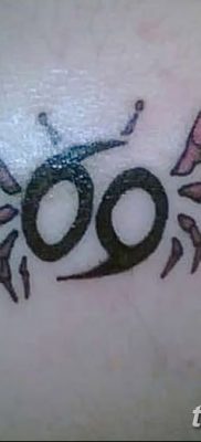 фото тату знак зодиака Рак от 21.10.2017 №007 — tattoo sign of the zodiac Cancer
