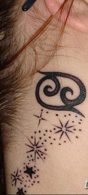 фото тату знак зодиака Рак от 21.10.2017 №011 — tattoo sign of the zodiac Cancer